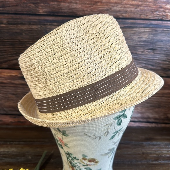 Scala Pronto Women’s Fedora With Brown Ribbon Band! In Excellent Condition! - Picture 2 of 8